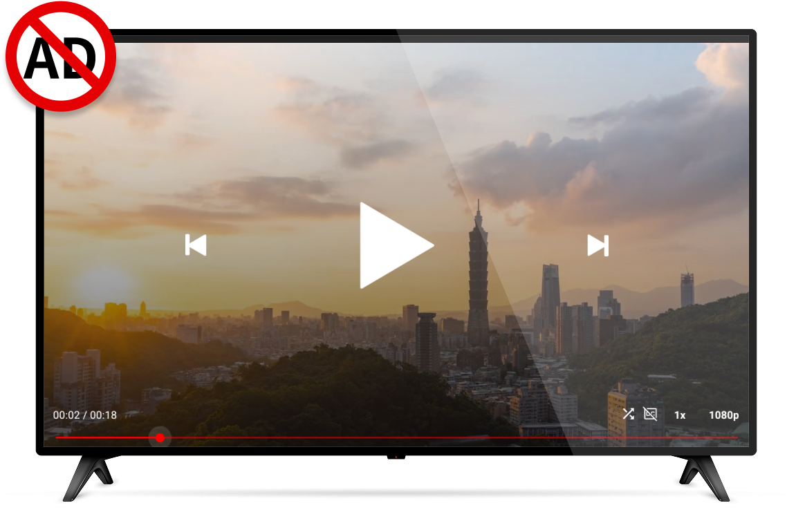 YouTube専用プレイヤー