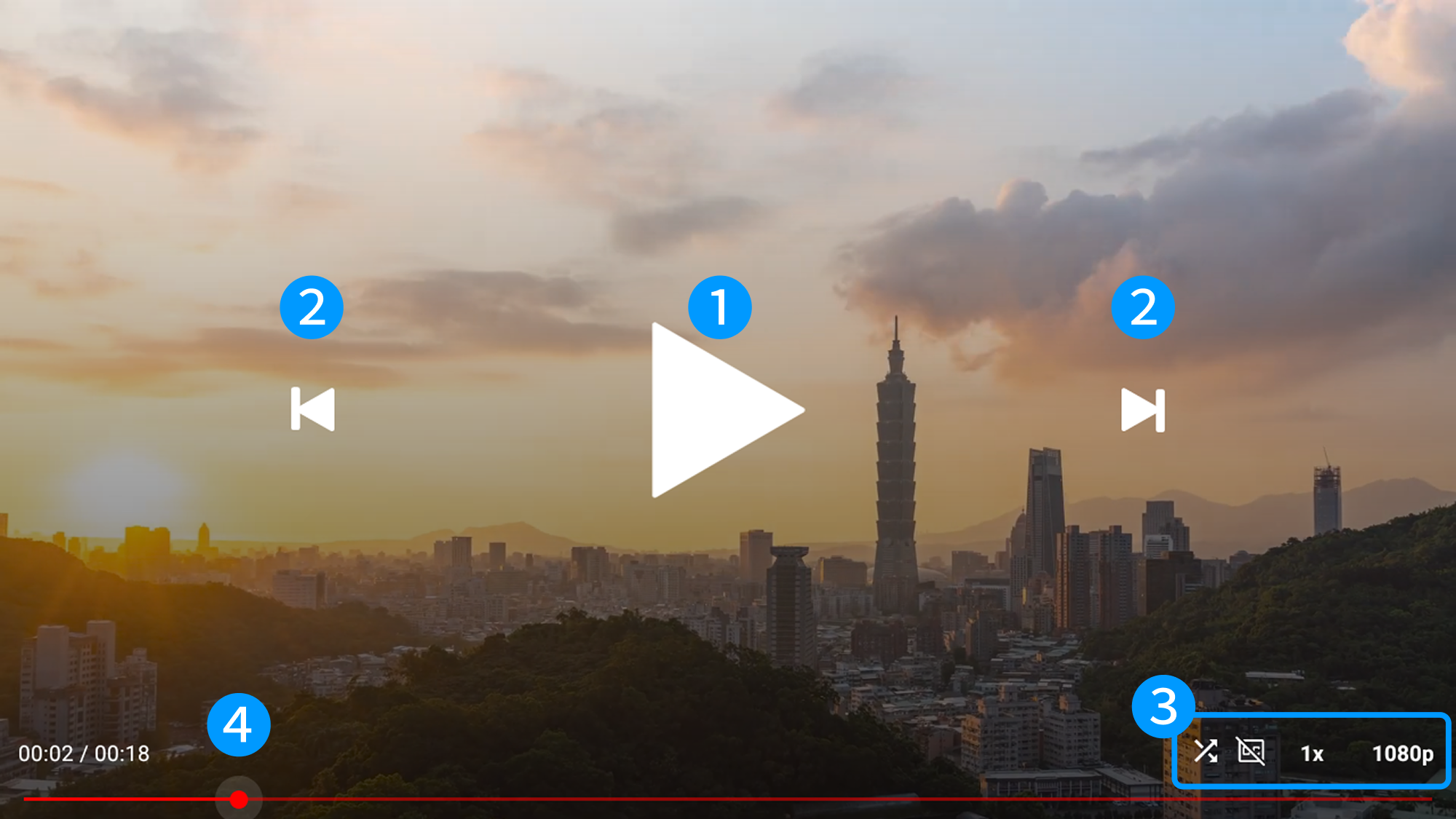 AdLock プレイヤー 動画再生時